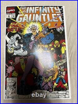 The 1991 Infinity Gauntlet Set #1-6? Marvel? All Bagged And Boarded. All Mint