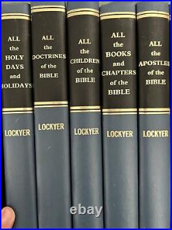 The All Series by Herbert Lockyer Set of 22 Hardcover Bible Lot Christian Book