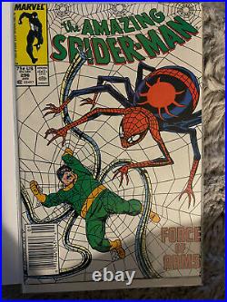 The Amazing Spider-Man 290-297 And KEY ISSUE 299! All In Near Mint Condition