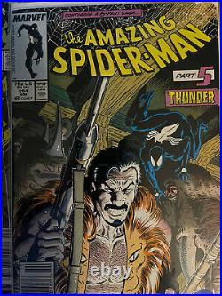 The Amazing Spider-Man 290-297 And KEY ISSUE 299! All In Near Mint Condition