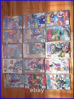 The Avengers Marvel Comics Lot Of 95 Comics (from 1989 To 1996)