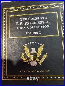 The Complete U. S. Presidential Coin Collection Volume 1 & 2 PCS Stamps & Coins