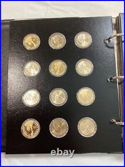 The Complete U. S. Presidential Coin Collection Volume 1 & 2 PCS Stamps & Coins