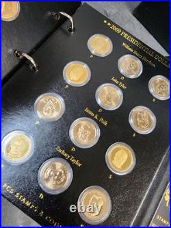 The Complete U. S. Presidential Coin Collection Volume 1 & 2 PCS Stamps & Coins
