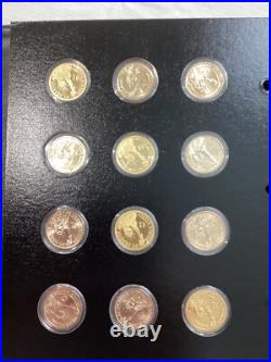 The Complete U. S. Presidential Coin Collection Volume 1 & 2 PCS Stamps & Coins