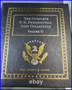 The Complete U. S. Presidential Coin Collection Volume 1 & 2 PCS Stamps & Coins