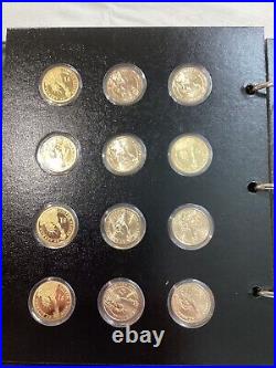 The Complete U. S. Presidential Coin Collection Volume 1 & 2 PCS Stamps & Coins