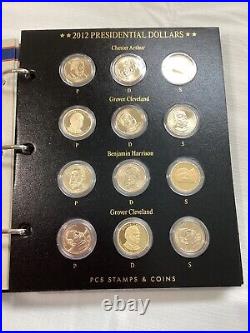 The Complete U. S. Presidential Coin Collection Volume 1 & 2 PCS Stamps & Coins