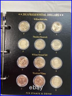 The Complete U. S. Presidential Coin Collection Volume 1 & 2 PCS Stamps & Coins