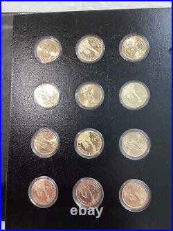 The Complete U. S. Presidential Coin Collection Volume 1 & 2 PCS Stamps & Coins