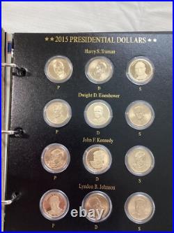 The Complete U. S. Presidential Coin Collection Volume 1 & 2 PCS Stamps & Coins