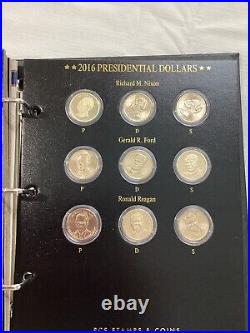 The Complete U. S. Presidential Coin Collection Volume 1 & 2 PCS Stamps & Coins