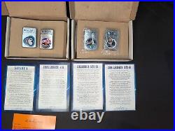 The Danbury Mint NASA Missions Lighters Lot Of 40 All New in Box