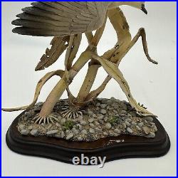 The Danbury mint Flight to safety by Jeff Rechin mourning doves figurine