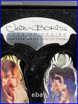 The Franklin Mint All 12 Days of Desire by Julie & Boris Knife Collection