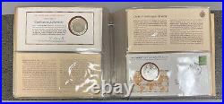 The Great Explorer Medals Collection Silver COMPLETE all 50 Franklin Mint #58891