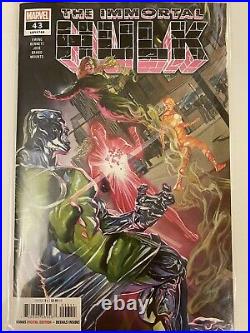 The Immortal Hulk LOT #0- 20 Almost All 1st Printings 1 3 4 5 6 7 8 9 43 Extras