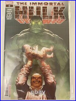 The Immortal Hulk LOT #0- 20 Almost All 1st Printings 1 3 4 5 6 7 8 9 43 Extras