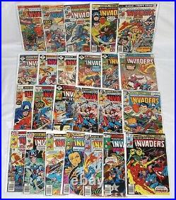 The Invaders Comic Book Lot Marvel