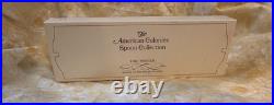 The Official Bicentennial Spoon Collection Franklin Mint Set of All 13 Colonies