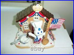 The Pillsbury Doughboy All American Cottage Danbury Mint Collectibles