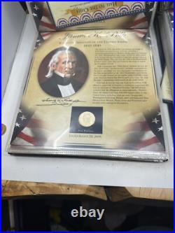 The Presidential Dollar Coin Collection Vol 1 & 2