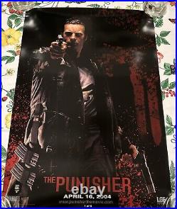 The Punisher Collection Set Of All 5 Original Promotional Posters! MINT Cond