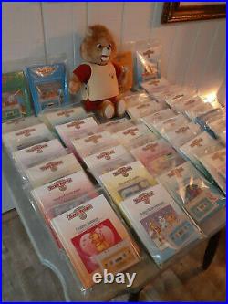 The Ultimate Teddy Ruxpin Collection ALL 38 Tapes and Books! Worlds Of Wonder