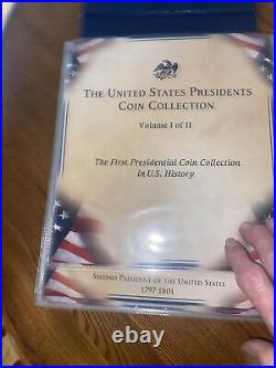 The United States Presidents Coin Stamp Collection Volume 1 2 Complete Year Set