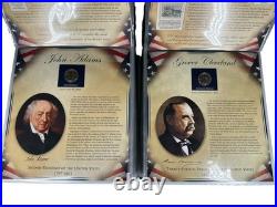 The United States Presidents Coin Stamp Collection Volume 1&2 Complete Year Set