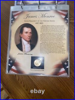 The United States Presidents Coin Stamp Collection Volume 1 2 Complete Year Set