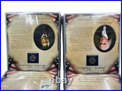 The United States Presidents Coin Stamp Collection Volume 1&2 Complete Year Set