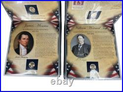 The United States Presidents Coin Stamp Collection Volume 1&2 Complete Year Set