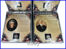 The United States Presidents Coin Stamp Collection Volume 1&2 Complete Year Set