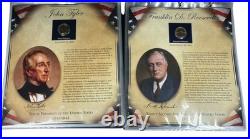The United States Presidents Coin Stamp Collection Volume 1&2 Complete Year Set