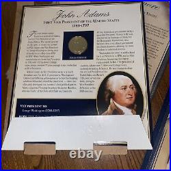 The United States Presidents Coin Stamp Collection Volume 1 2 Complete Year Set
