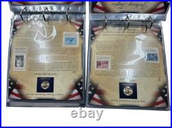 The United States Presidents Coin Stamp Collection Volume 1&2 Complete Year Set