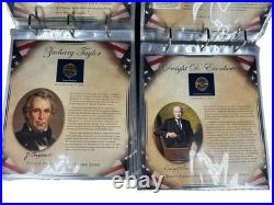 The United States Presidents Coin Stamp Collection Volume 1&2 Complete Year Set