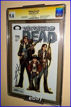The Walking Dead #3 CGC 9.6 First Print! Signed By Laurie Holden
