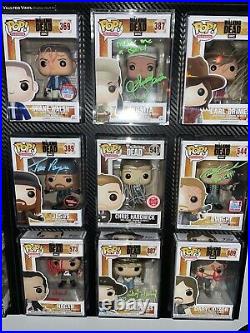 The Walking Dead Signed Funko Pop Lot All Authenticated 18 Pops Jsa BAS PSA L@@k