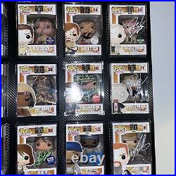 The Walking Dead Signed Funko Pop Lot All Authenticated 18 Pops Jsa BAS PSA L@@k