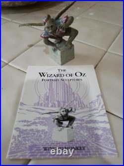 The Wizard Of Oz Portrait Sculptures By The Franklin Mint 20 Piece Set & Display