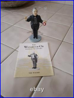 The Wizard Of Oz Portrait Sculptures By The Franklin Mint 20 Piece Set & Display