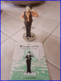 The Wizard Of Oz Portrait Sculptures By The Franklin Mint 20 Piece Set & Display