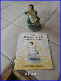The Wizard Of Oz Portrait Sculptures By The Franklin Mint 20 Piece Set & Display