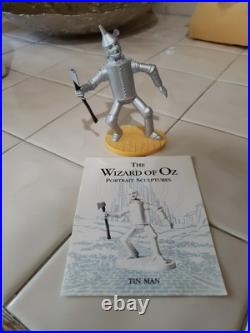 The Wizard Of Oz Portrait Sculptures By The Franklin Mint 20 Piece Set & Display