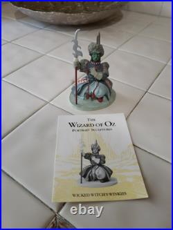 The Wizard Of Oz Portrait Sculptures By The Franklin Mint 20 Piece Set & Display