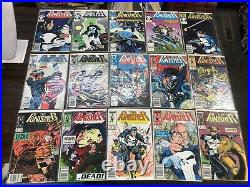 The punisher comic lot of 97 comics mostly vg
