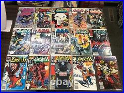 The punisher comic lot of 97 comics mostly vg