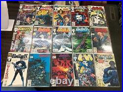 The punisher comic lot of 97 comics mostly vg